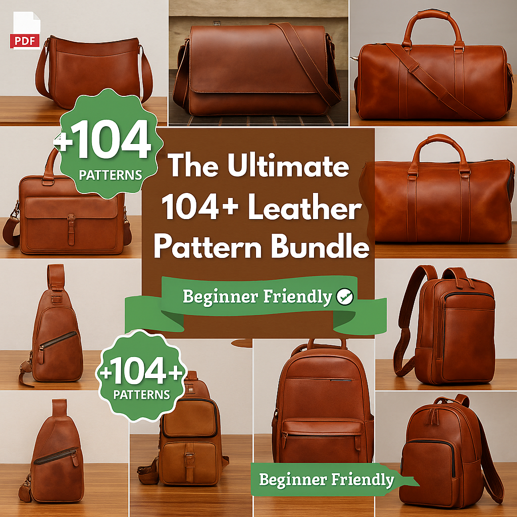 The Ultimate 104+ Leather Pattern Bundle