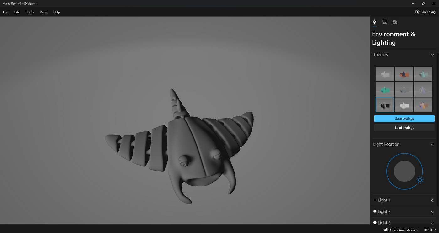 12+ Manta Ray & Sea Star Designs STL Bundle